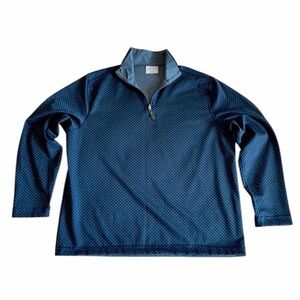 Age of Wisdom Men’s Reversible Quarter-Zip Pullover –‎ XL